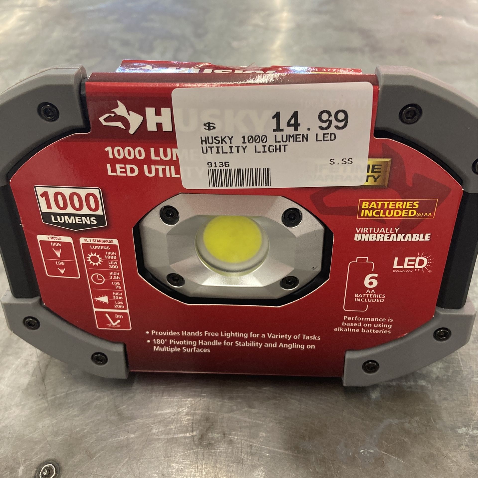 Husky 1000 Lumen LED Utility Light