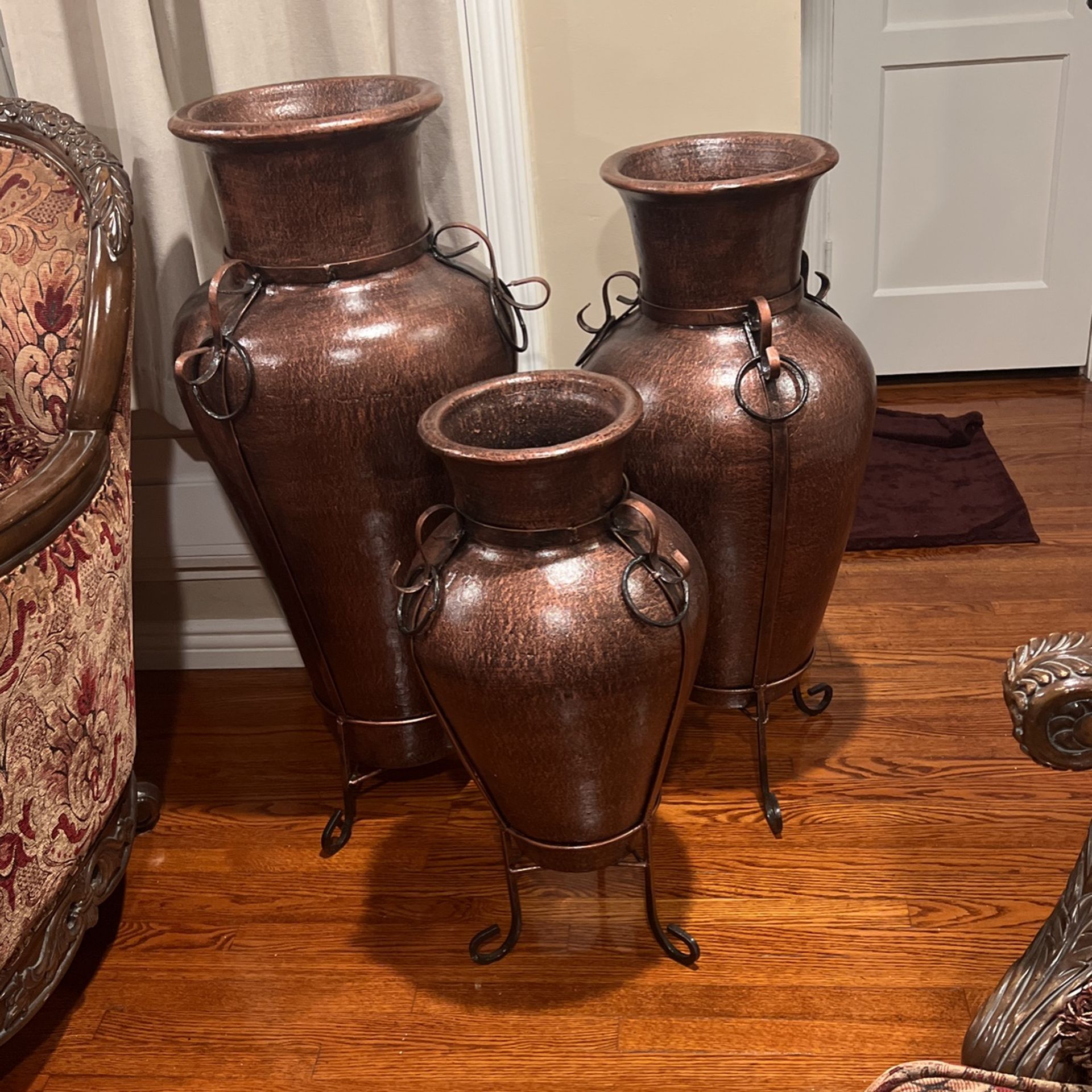 Juego De Masetas Las 3 Por &150 Son De Varo Están Nuevos