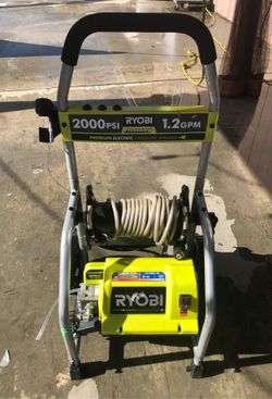 Electric pressure washer 2,000 psi