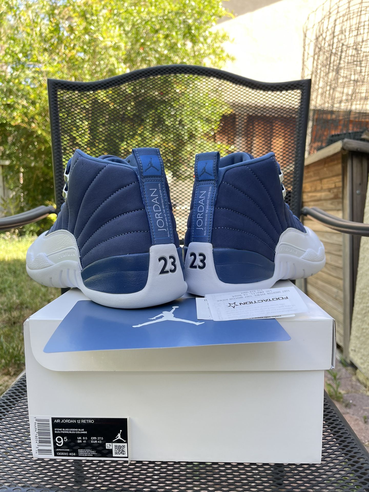 Jordan 12 Retro Indigo Size 9.5 Jordan 12 Retro  main image 2