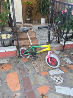 Fatboy The Assault-Rasta Mini BMX Bike