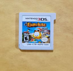 Garfield Kart Nintendo 3DS Cartridge Game Only Tested & Works! Very Good