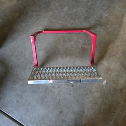 Heavy Duty Tire Step, Non-Slip Steel Surface, Fold Flat for Storage