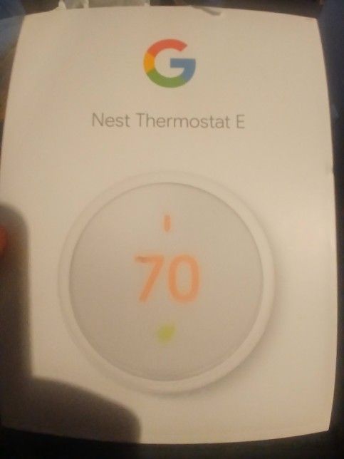 Google Nest Thermostat E in White