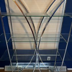 Glass Shelf Unit