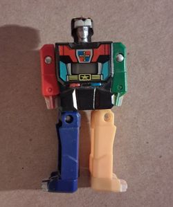 1985 Impulse Voltron Watch Clock Magnetic Back Figure Tiny Miniature Vintage