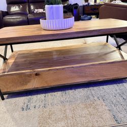 Modern Coffee Table With Storage 
