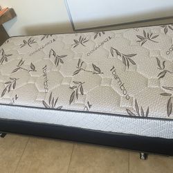 twin bed almost brand new