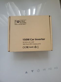 Brand New Car Inverter - Charge Anything! Perfect For Hurricanes 