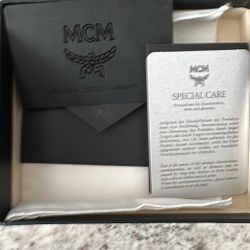 Authentic MCM WALLET  BIFOLD WALLET 