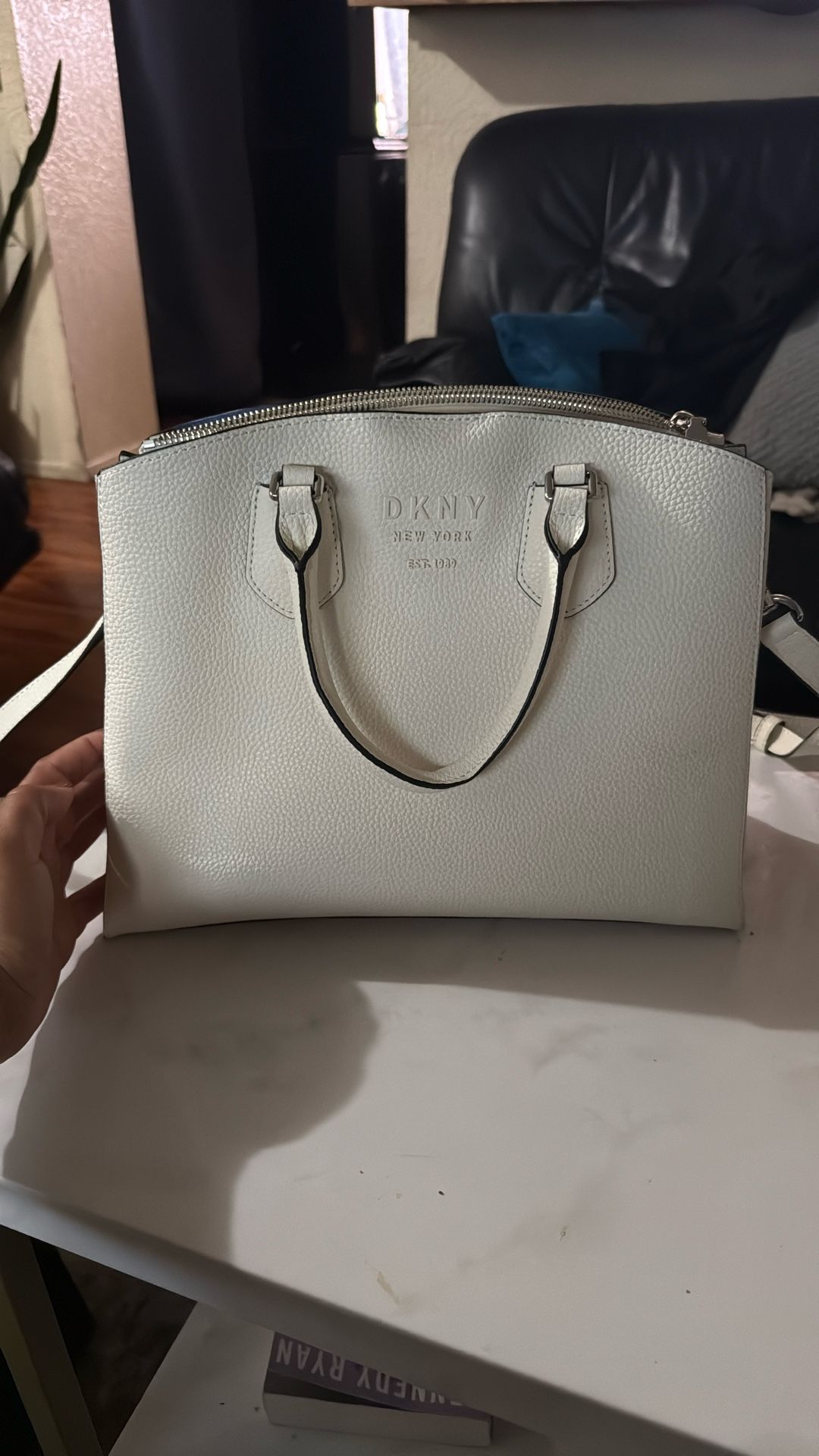 DKNY Faux Leather Bag 