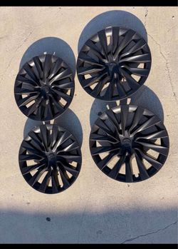 Tesla hubcaps