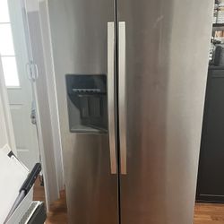 Whirlpool Refrigerator, Stainless Steel
