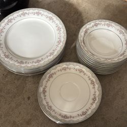 Set of 21 Noritake China Dishes
