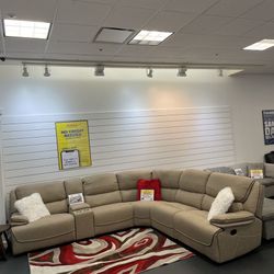 Beautiful Brown Alejandra Sectional Sofa!$1499!*SAME DAY DELIVERY*NO CREDIT NEEDED*EASY FINANCING*HUGE SALE*