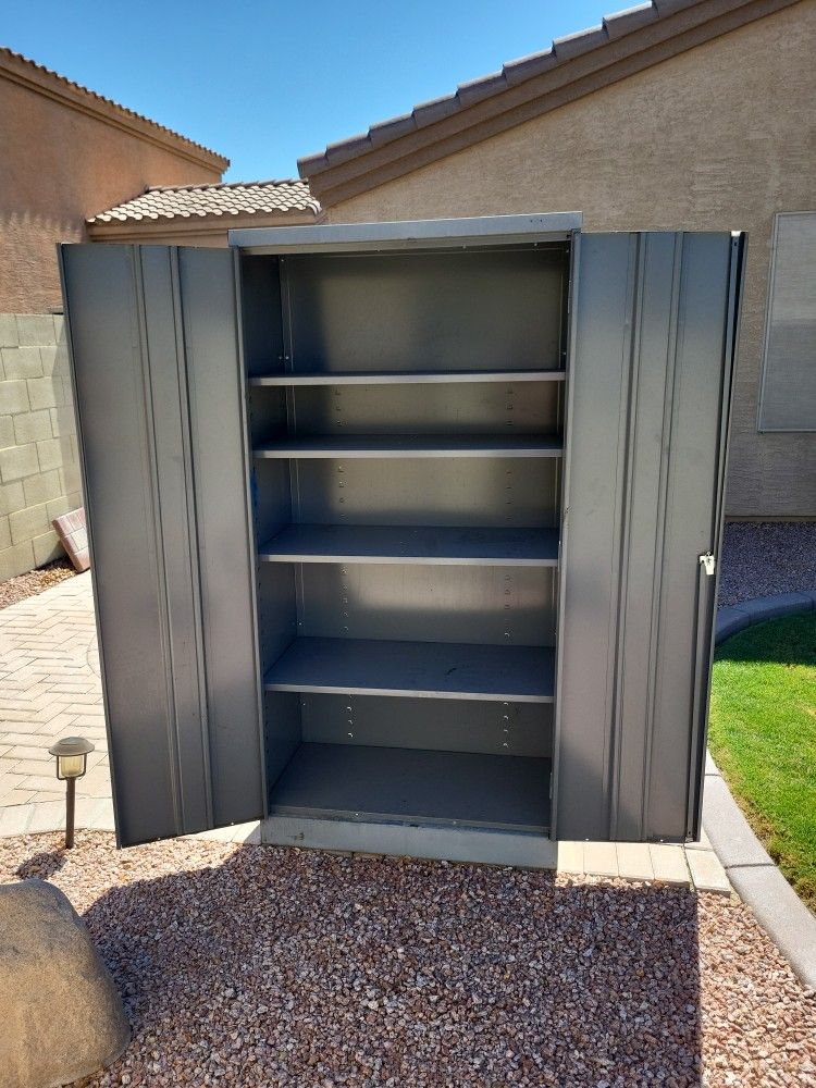Metal Cabinet 72"×26"×18"