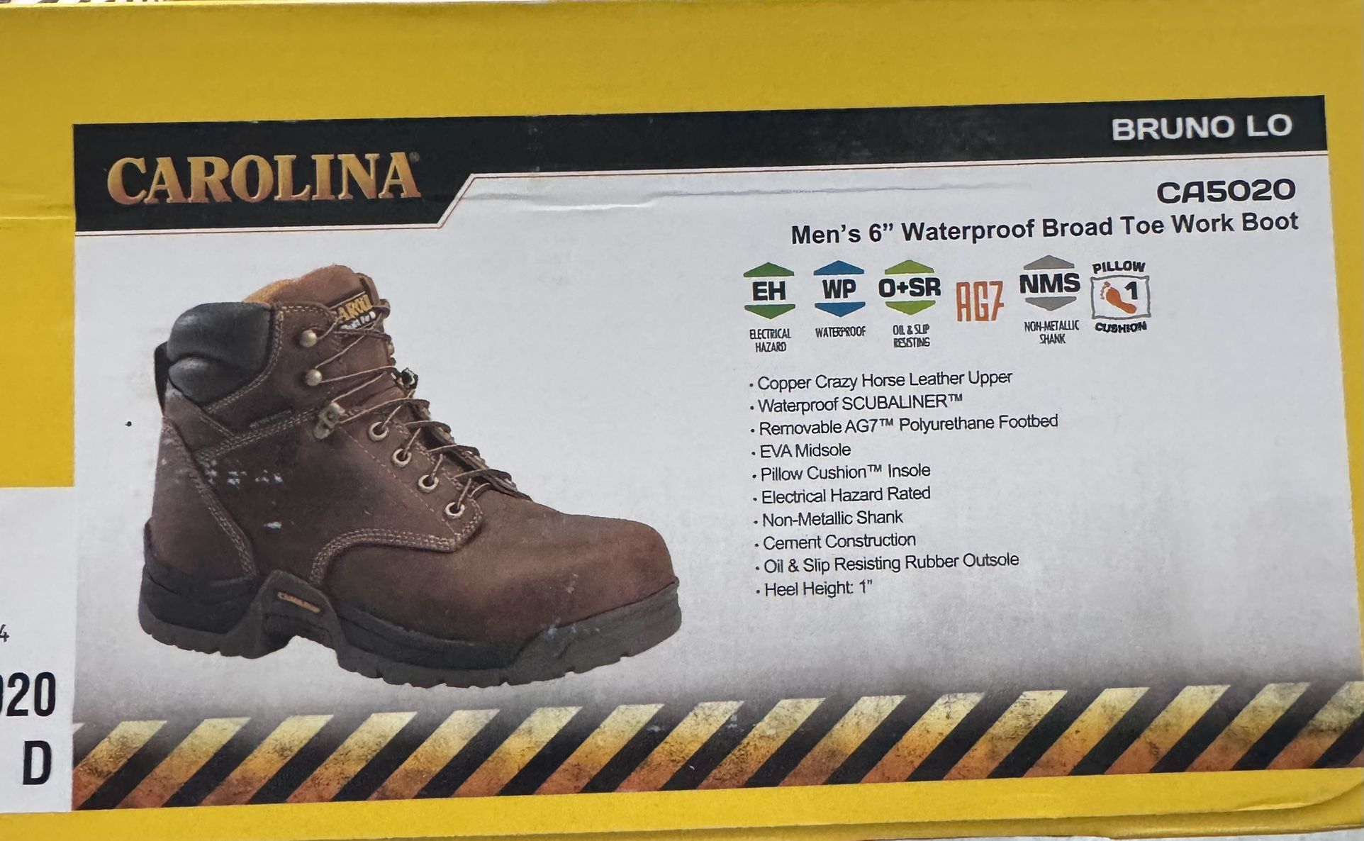 Carolina Work Boots Size 11.5