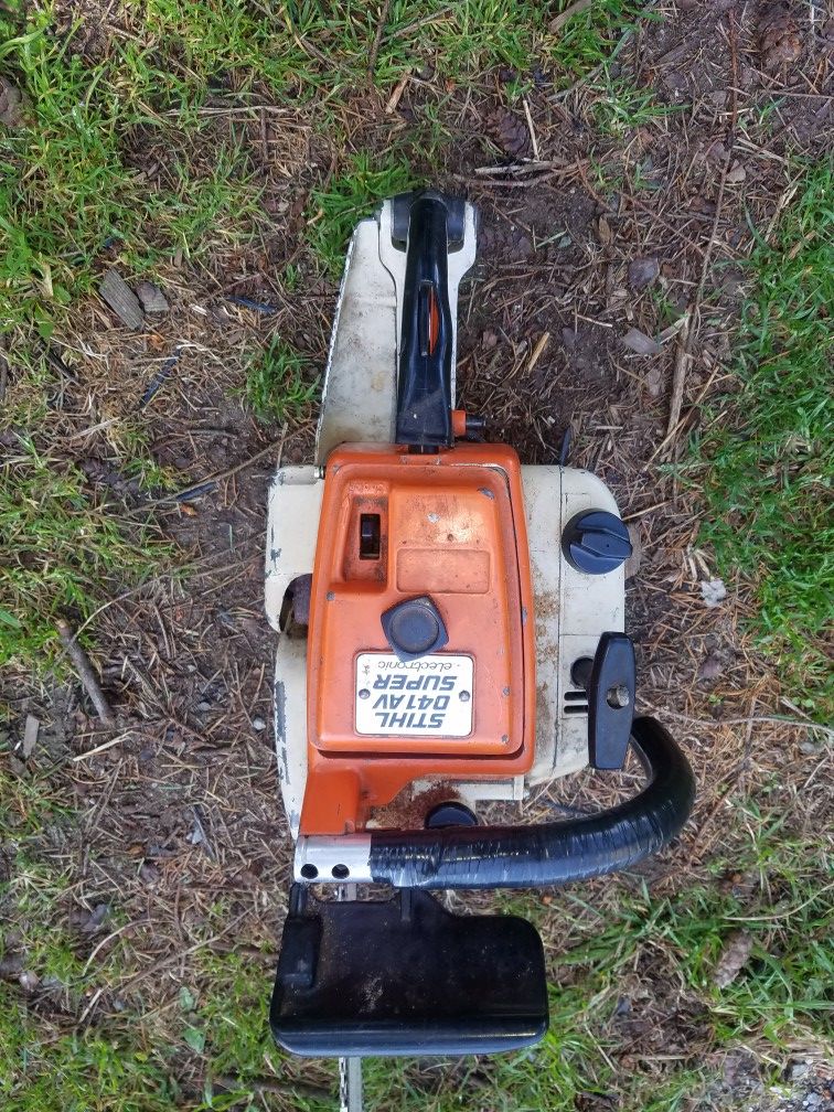 Stihl 041av Super chainsaw