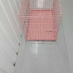 Pink Dog Crate