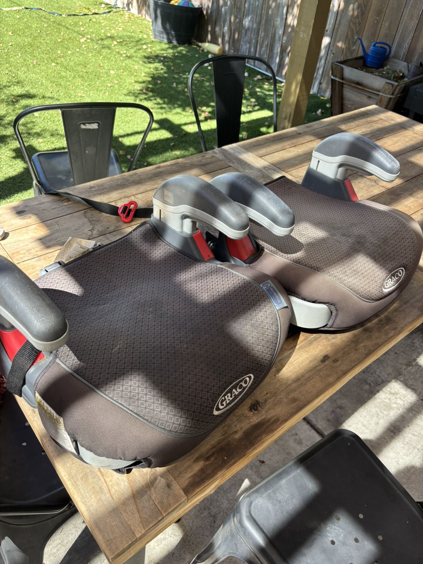 Two Booster seats