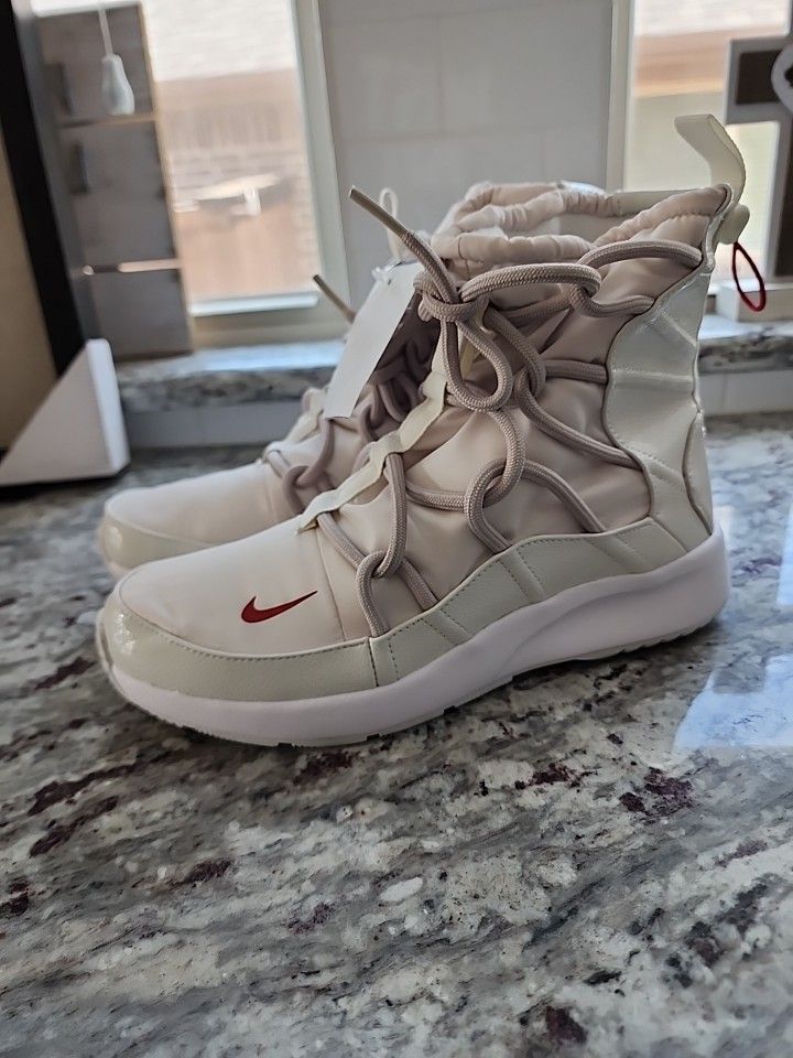 Nike Tanjun High Rise Phantom sz9 women AO0355-005