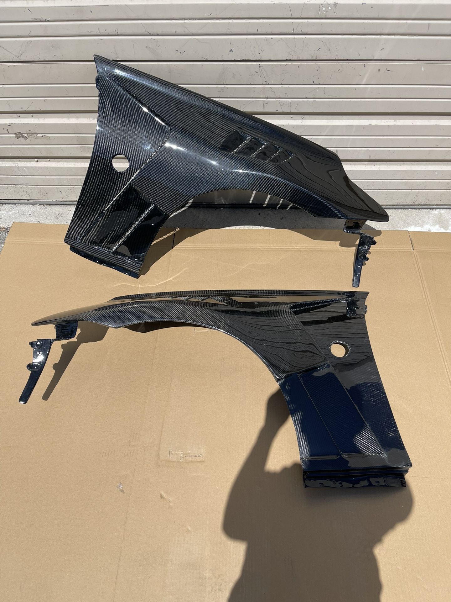 2009 - 2020 Nissan 370Z Z34 Carbon Creations RS-1 Front Fenders - 2 Piece - Part # 116388 Bumper Body Kit