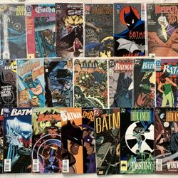 Batman DC Comic Books Huge Lot of 95 from 1980s to 2000s