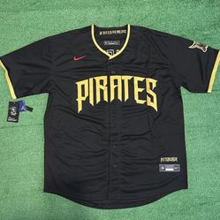 Pittsburgh Pirates Konnor Griffin Black City Edition Jersey 