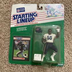 Mike Singletary Figure NFL Toy