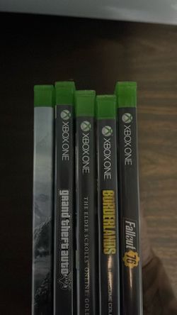 Xbox 1 games 5$ each 25$