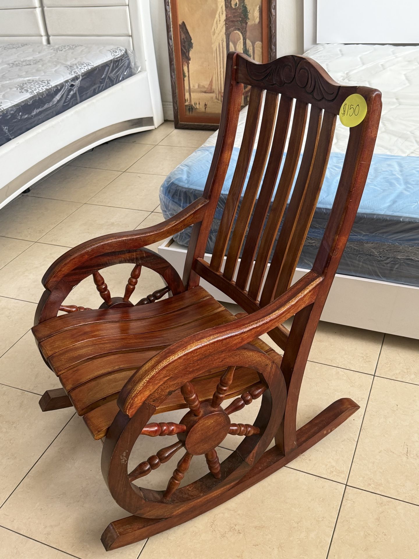 Rocking Chair/Sillon De Madera