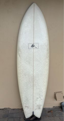 6’2 Twin Fish surfboard