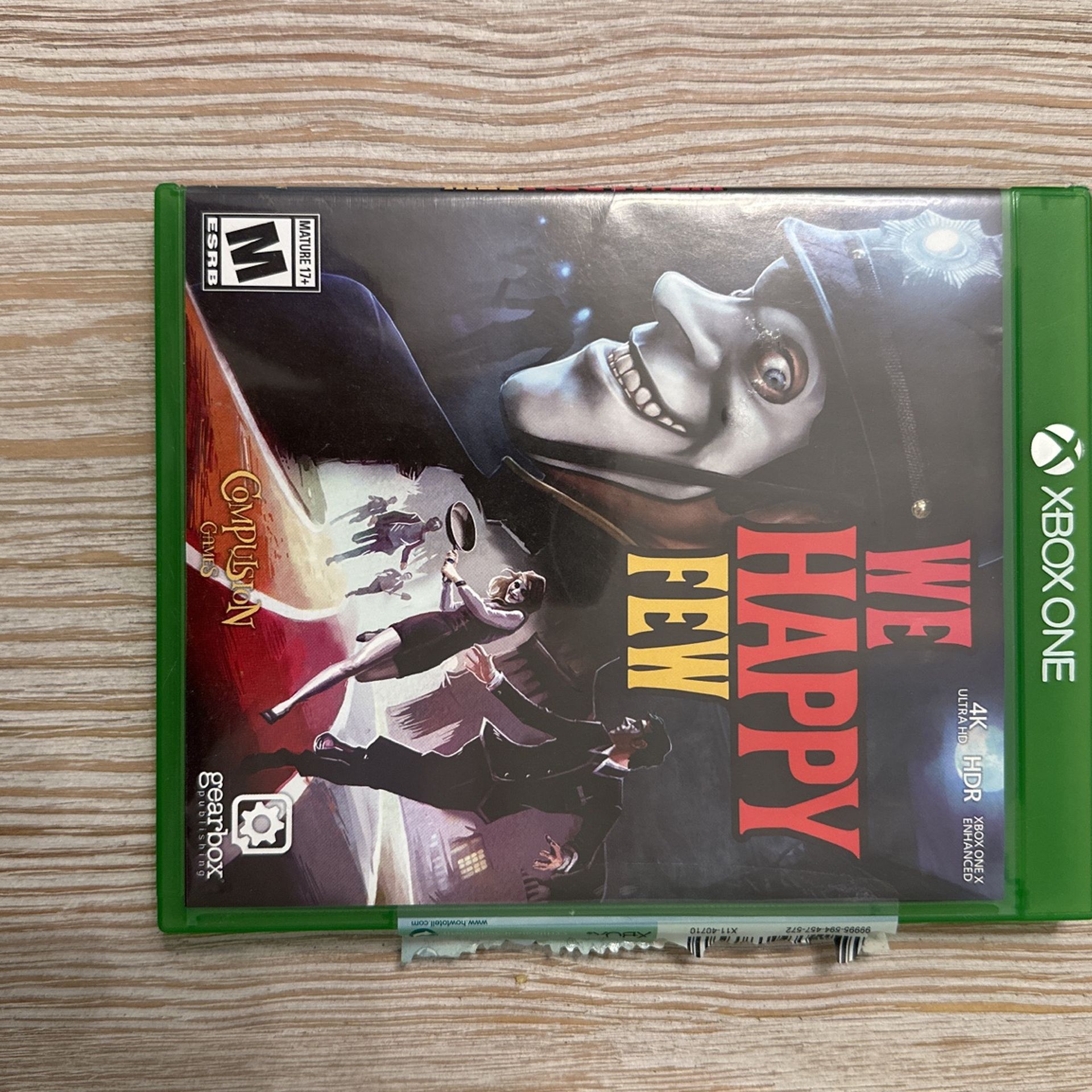 “We Happy Few” Xbox Video Game
