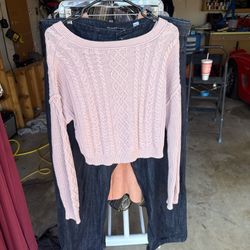 Aeropostale Cropped Sweater