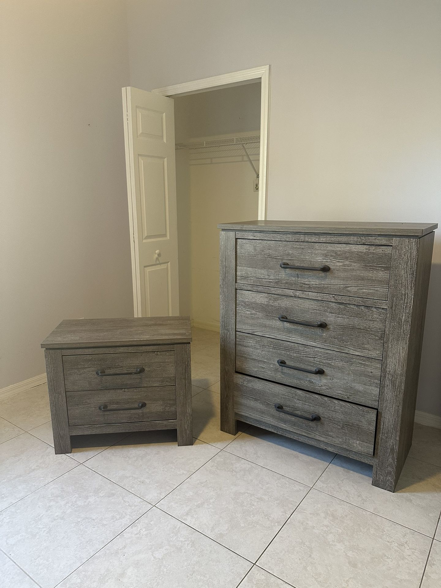 Chest and Nightstand
