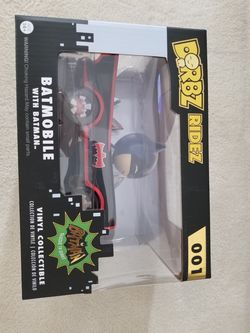 Dorbz Ridez Batmobile with Batman 001