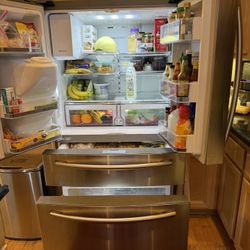 French Door Stainless Steel Refrigerator
