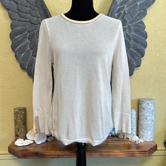 Tribal Knit Crew Neck Sweater