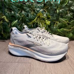 Brooks Adrenaline GTS 25 Women’s 9.5 Shoes Running Walking White Pearl Coral