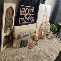 Pink / Rose Home Decor Bundle 