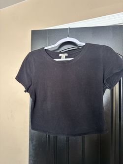 Woman Clothing // Black Shirt 