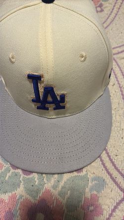 MLB Fitted Baseball Cap Cream
