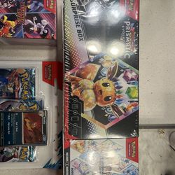 Scarlet and violet  prismatic surprise box  plus booster bundle