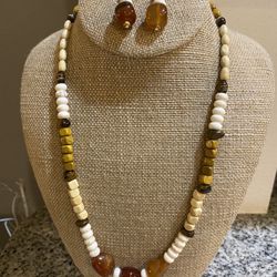 Beaded Boho Necklace 