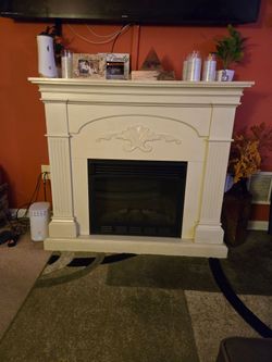 Freestanding Electric Fireplace