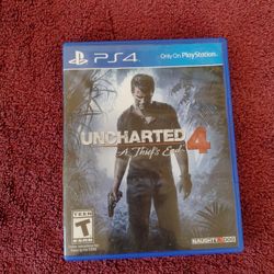 Uncharted 4: A Theif’s End for ps4