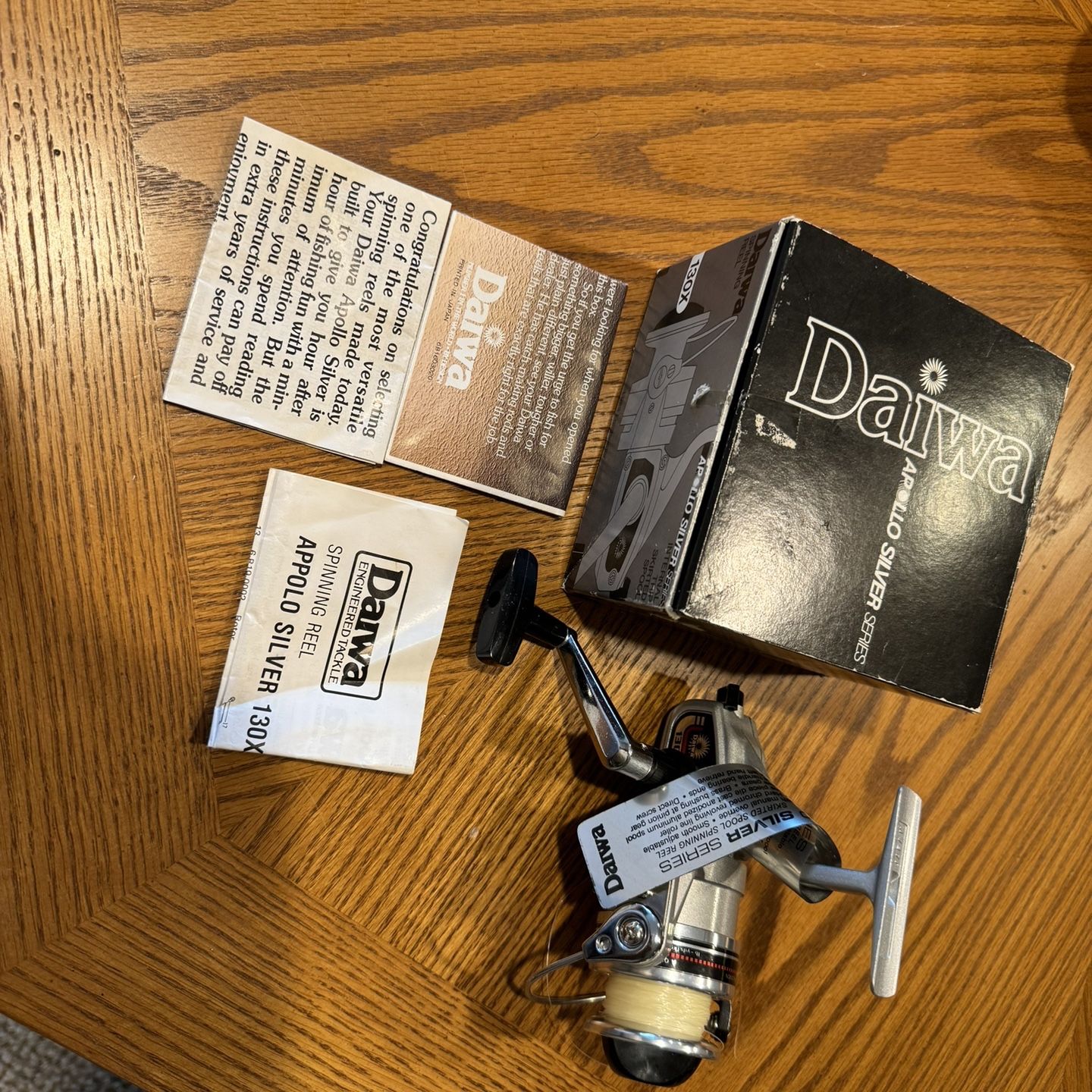 daiwa apollo reel Never Used Daiwa Apollo Silver 130X Spinning Reel for Sale in Urbandale, IA