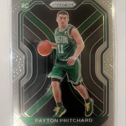 2020-21 Prizm Payton Pritchard Rookie #257 🔥🔥🐐💪🏀💯😱🙏
