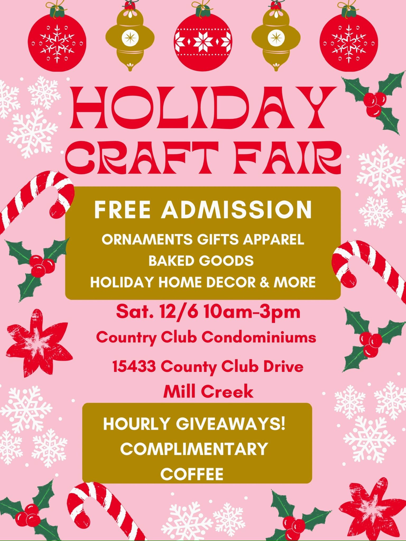 Come join Us At A Craft Fair!