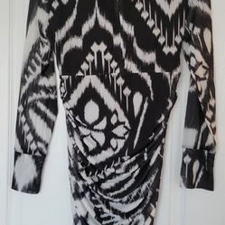 Farm Rio Pineapple Ikat Tulle Dress